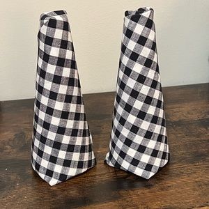 Handmade Buffalo Check Plaid Christmas Trees